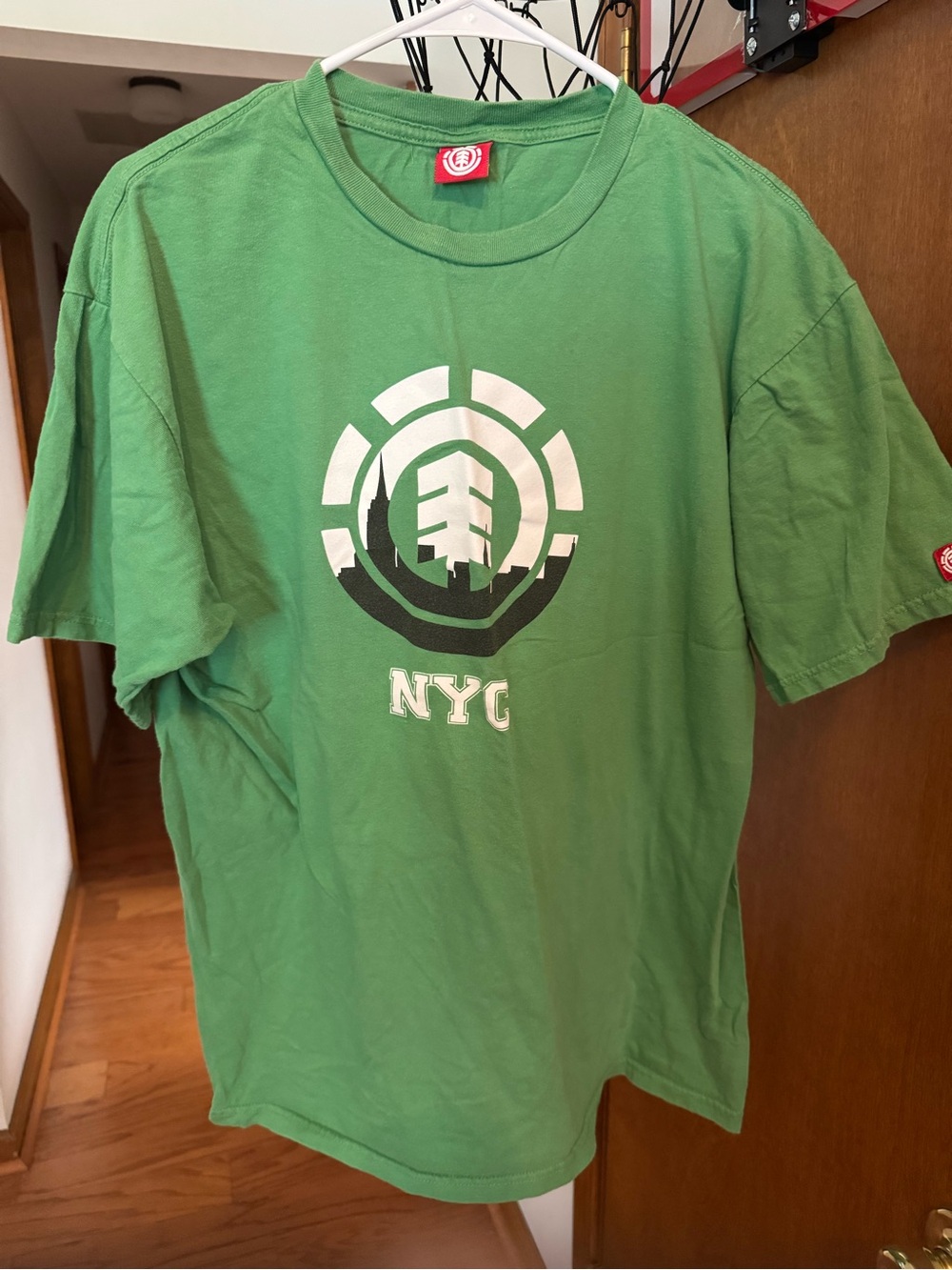 Element Green NYC Logo Short Sleeve Tee